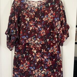 Forever 21 Fall floral dress size medium